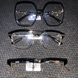 Clear Gucci frames